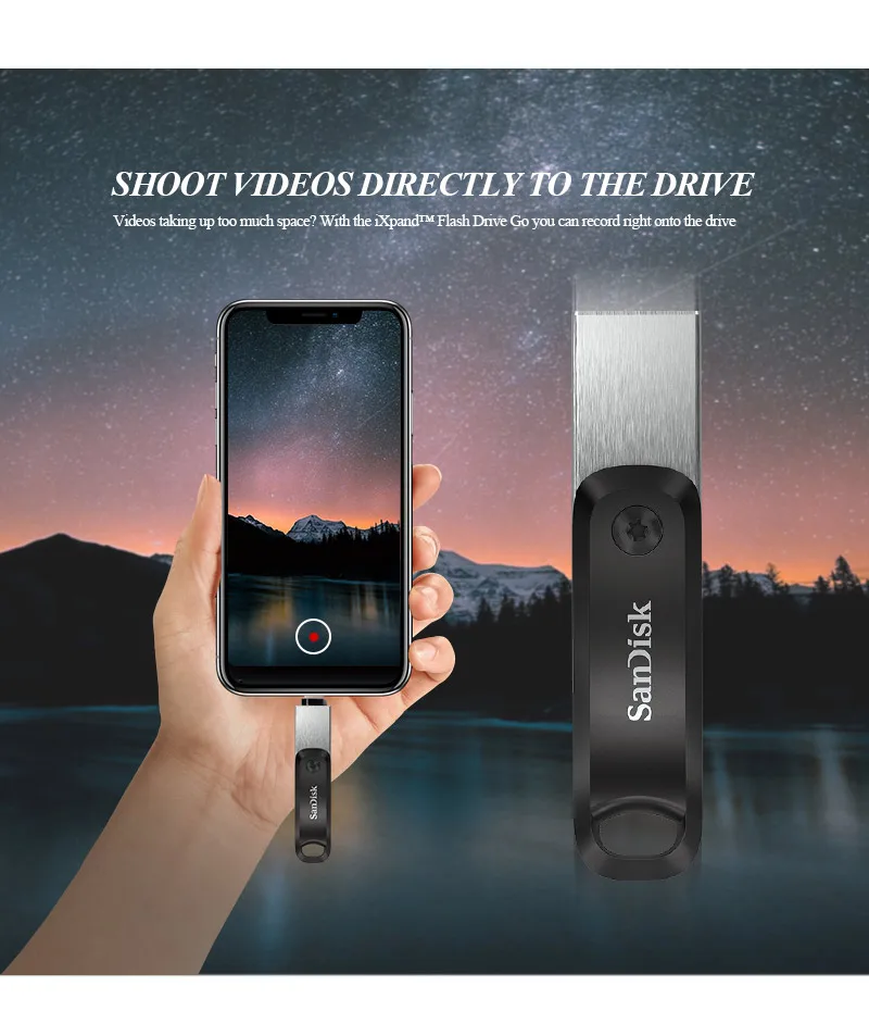 SanDisk iXpand флэш-накопитель Go 256 ГБ 128 Гб карта памяти с USB 3,0 порт Lightning высокоскоростной флеш-накопитель U диск для iPhone/iPad
