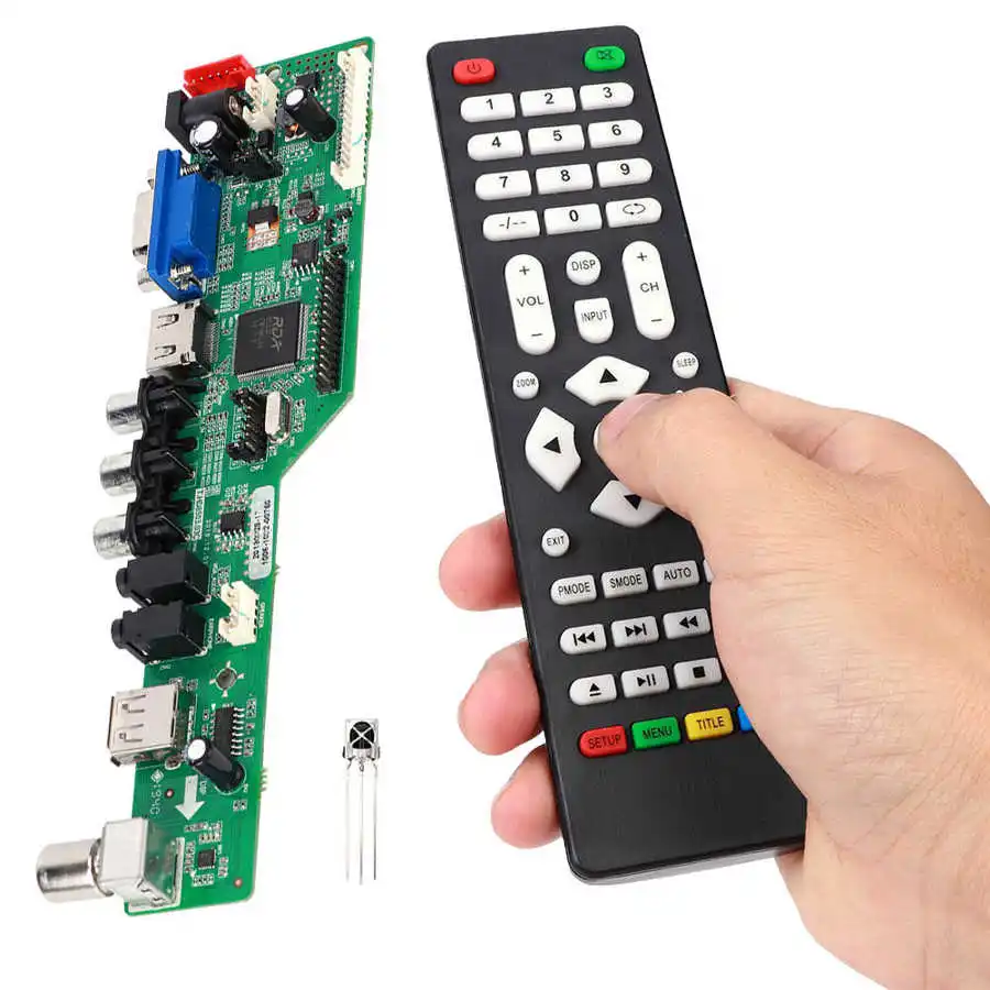 Плата управления ЖК-дисплеем плата звуковым монитором входом ЖК-дисплея для 7-55