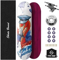 skateboard 31 inches the standard skateboard uses canadian maple deck 8 0 inches abec 9 bearings suitable for adults children