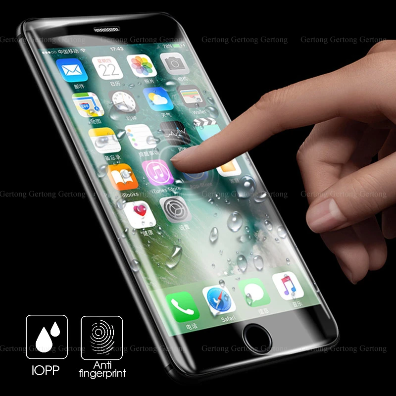 Ультратонкая прозрачная пленка для iPhone XS Max 6 6s XR X мягкая Гидрогелевая 8 7 6S Plus