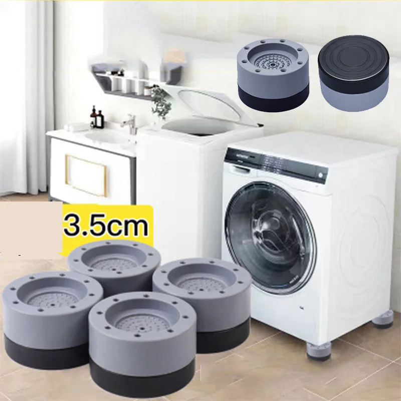 1 шт Анти-Trillingen Wasmachine Voeten Pad Универсальный анти-скольжения ролик Набор Meubels
