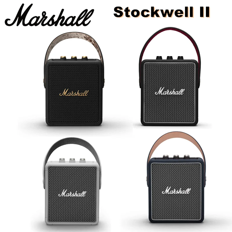 Оригинальный переносной Bluetooth динамик U.K. Marshall Stockwell II беспроводная уличная