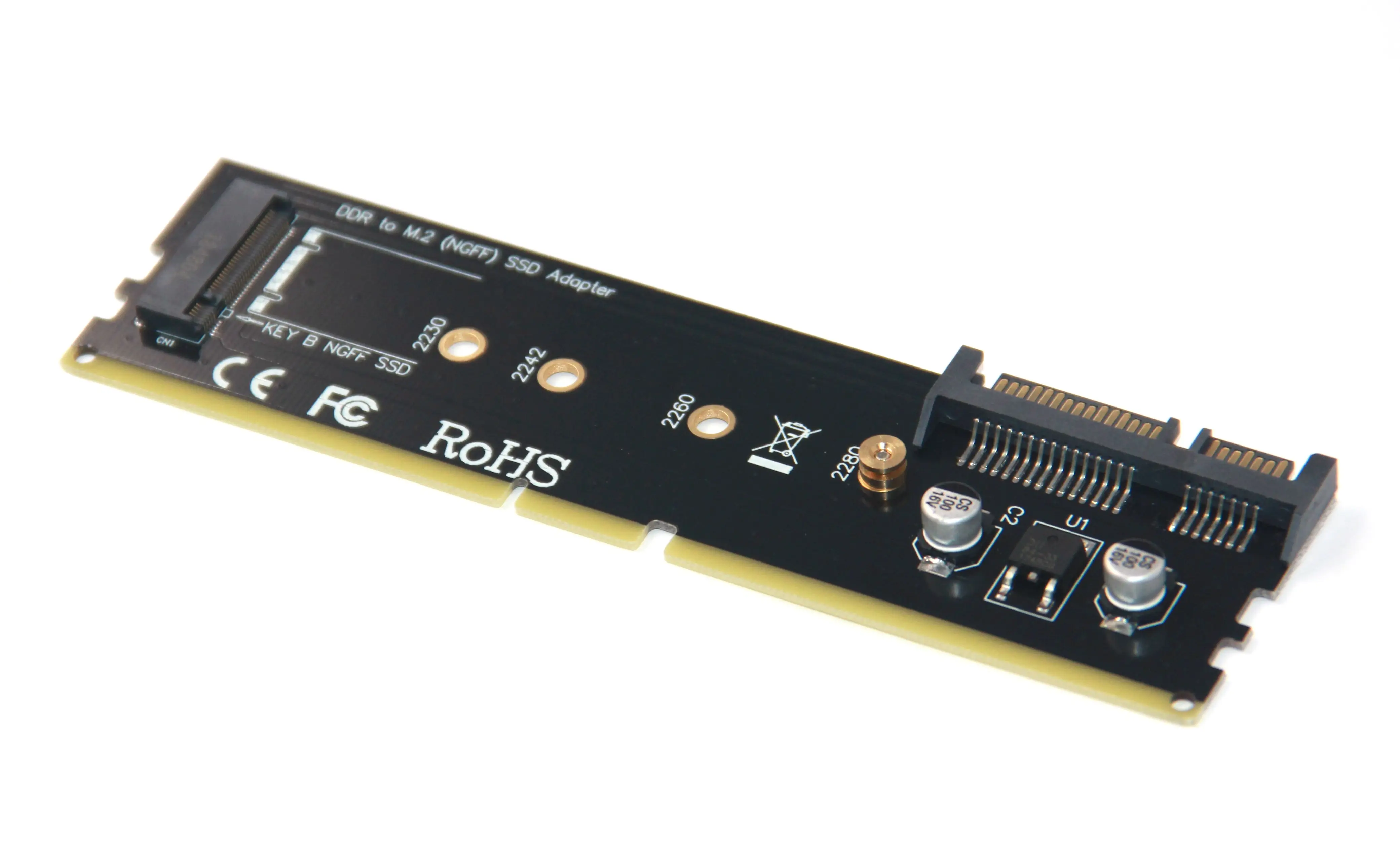 l ddr4 ddr3 к m2 ssd адаптер m 2 ngff b ключ райзер к