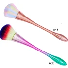 Мягкая щетка для очистки ногтей 8 х1, порошок для удаления, для УФ-клея, маникюрного инструмента, Русалка, нейлоновые Румяна для ногтей # TR19