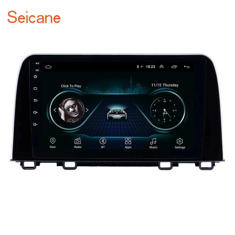 Seicane 9 дюймов Android 1 фотообои для Honda CRV 2017 2018 поддержка Carplay 3G Mirror Link камера заднего