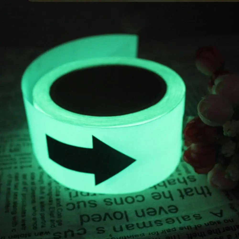 

1M Safety Mark Reflective tape stickers Self-Adhesive Warning Tape Automobile Motorcycle Reflective Film with Arrow