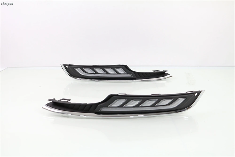 CSCSNL 1 комплект 12 В ABS светодиодный ные дневные ходовые огни DRL с поворотным