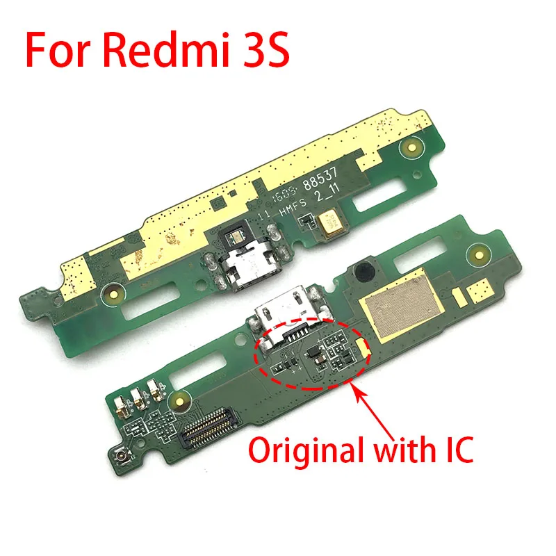 Оригинальный Новый USB порт для зарядки гибкий кабель док станции Xiaomi Redmi 3 3S
