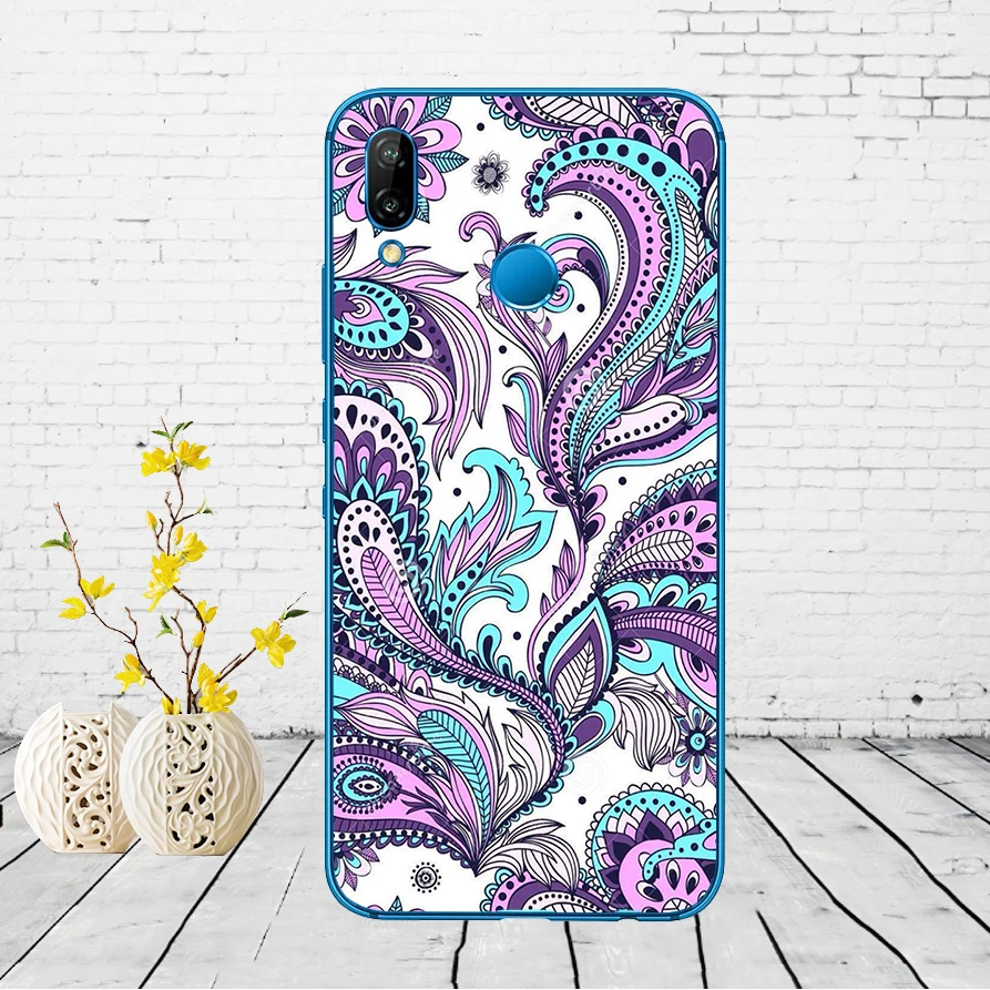 Huawei P20 Lite чехол 5,84 дюйма huawei P20 Lite мягкая резина, термопластичный полиуретан силиконовый чехол для телефона huawei P20 Lite чехол для сумки