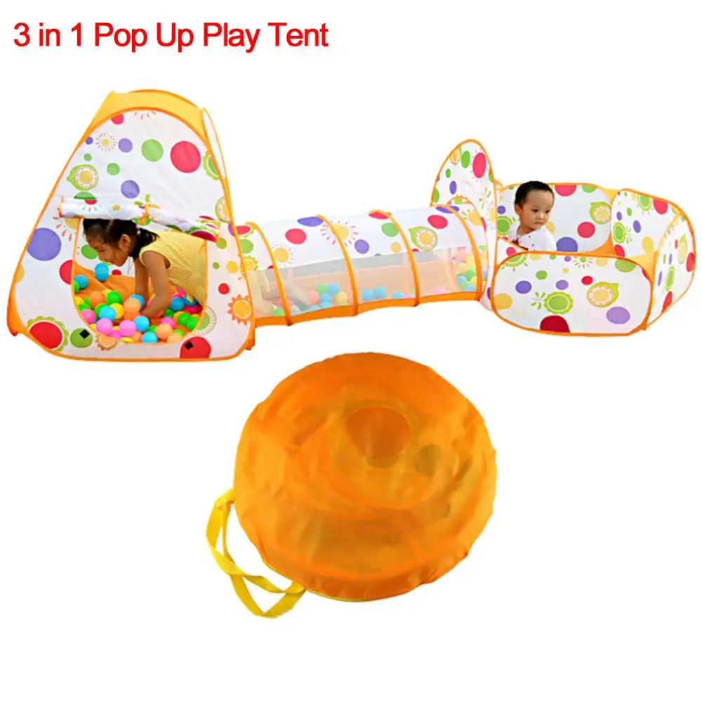 Детская игровая палатка 3 в 1 детская складная для бассейна|Игровые палатки| |