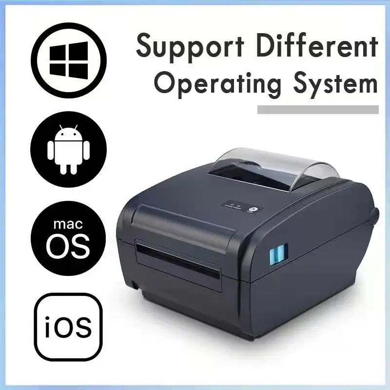 4 дюймовый Стандартный термопринтер с интерфейсом USB Bluetooth бесплатное