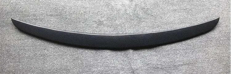 

High quality ABS Resin & Carbon Fiber Car Rear Trunk Lip Spoiler Wing Fits For Jaguar XJ XJL XJR 2011-2017