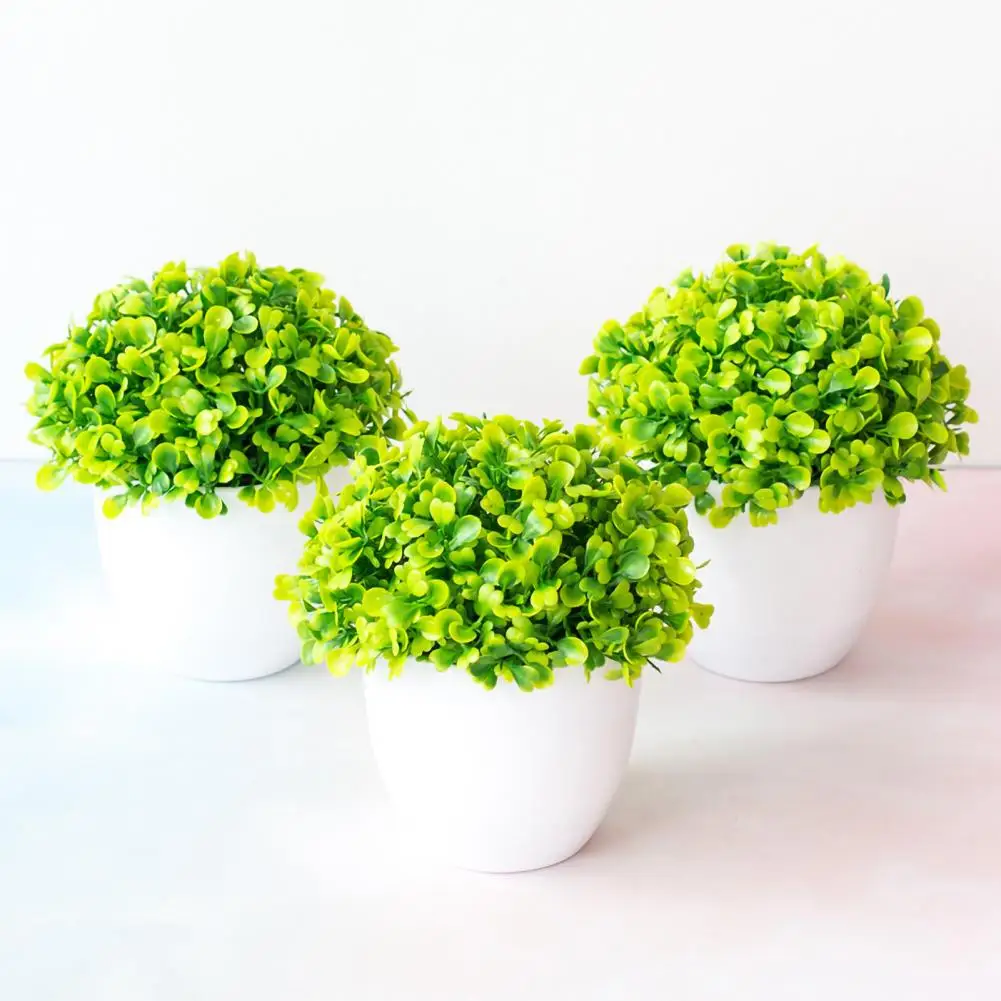 

NEW Artificial Plants Bonsai Small Tree Pot Plants Fake Flowers Potted Ornaments For Home Decoration Hotel Garden Decor