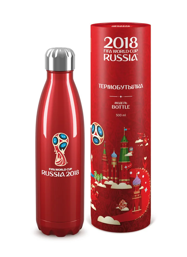 Термобутылка Эмблема 500 мл 2018 FIFA World Cup Russia | Дом и сад