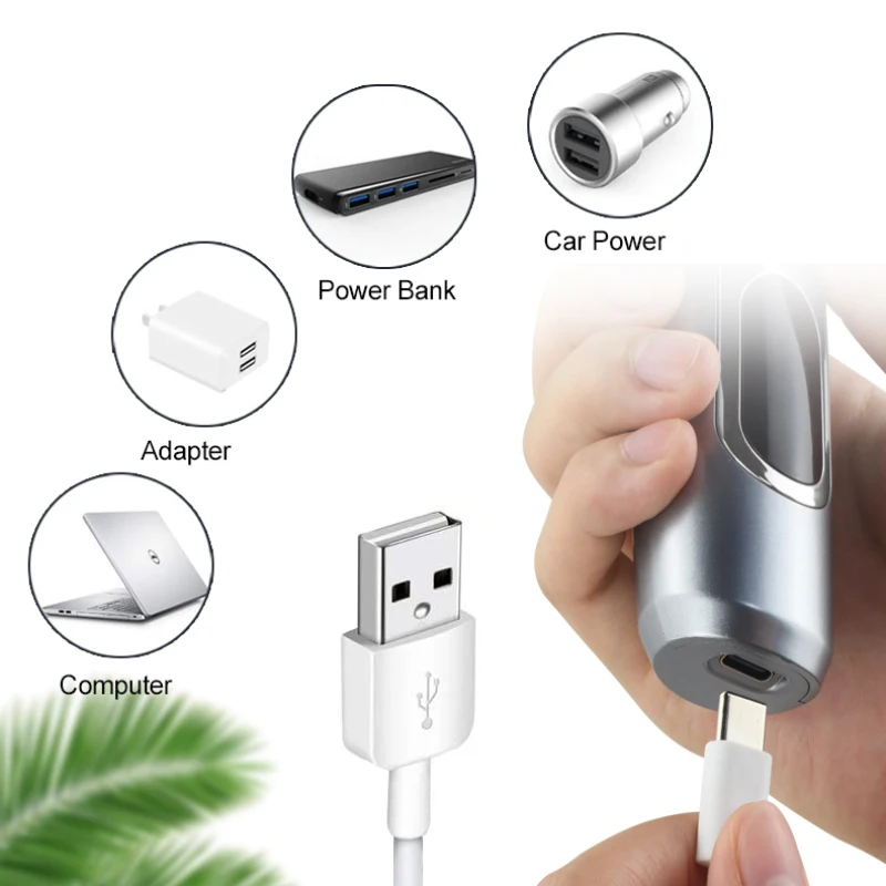 Машинка для стрижки волос с ЖК-дисплеем профессиональный перезаряжаемый