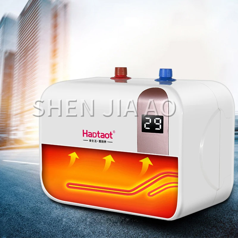 

8L Multi Function Electric Water Heater Household Quick-heating Type Water Heater 220V Mechanical Digital Display Water Heater