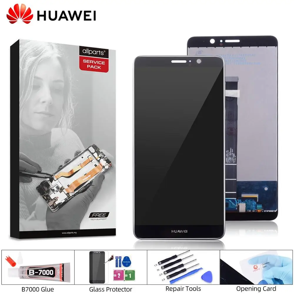 5,9 '' ЖК-дисплей для huawei mate 9, сенсорный ЖК-экран, дигитайзер с рамкой, дисплей для huawei mate 9, MHA-L29, замена