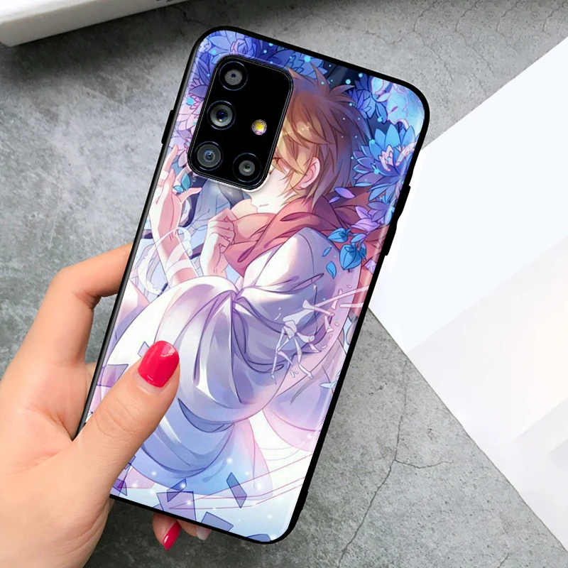 

Noragami Yato Anime for Samsung A91 A81 A71 A72 A52 A51 UW A42 A41 A32 A31 A21 A12 A02S A11 Black Phone Case