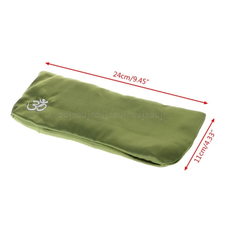 

Yoga Eye Pillow Silk Cassia Lavender Massage Relax Mask Aromatherapy D11 19 Dropship