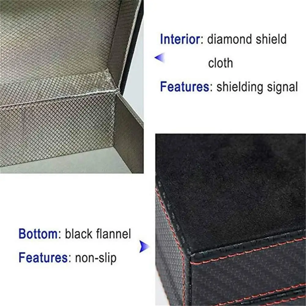 Противоугонная радиочастотная коробка Фарадей автомобильный БЕСКЛЮЧЕВОЙ