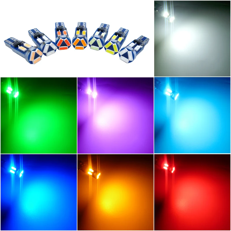 10 шт. T5 светодиодный ные лампы 73 74 4014 SMD приборной панели для Subaru BRZ Legacy Tribeca Outback
