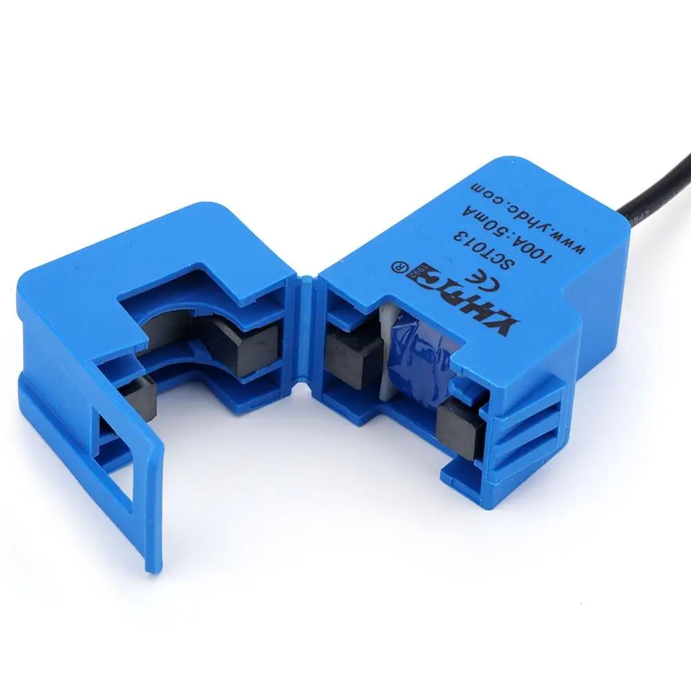 High Quality 15A 30A 50A 100A SCT-013-030 SCT-013-050 SCT-013-000 Non-invasive AC current sensor Split Core Current Transformer |