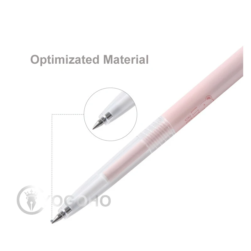 Гелевая ручка M & G с милыми мультяшными медведями ручки со стираемыми кристаллами