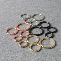 20pcs strong plated metal o rings clasp belt straps buckle hardware for bag dog pet harness key chain sewing garment accessories