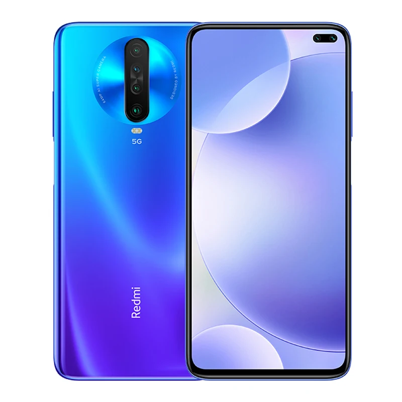 Blue Pre-saleXiaomi Redmi K30 5G 8GB 128GB смартфон NFC Snapdragon 765G Восьмиядерный 30W быстрое зарядное устройство 4500mAh мобильный телефон - Цвет: Blue