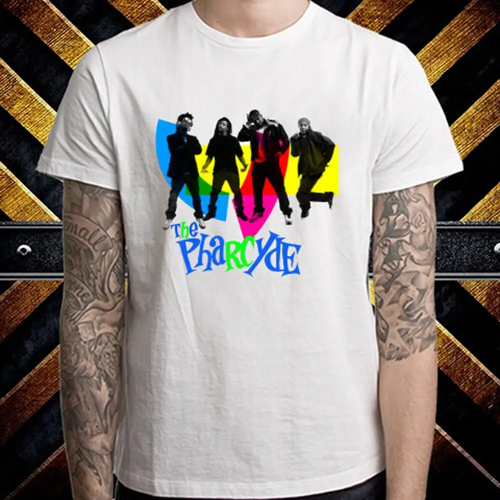 Pharcyde альтернатива хип хоп Мужская белая футболка Размер S до 3XL|Мужские футболки| |
