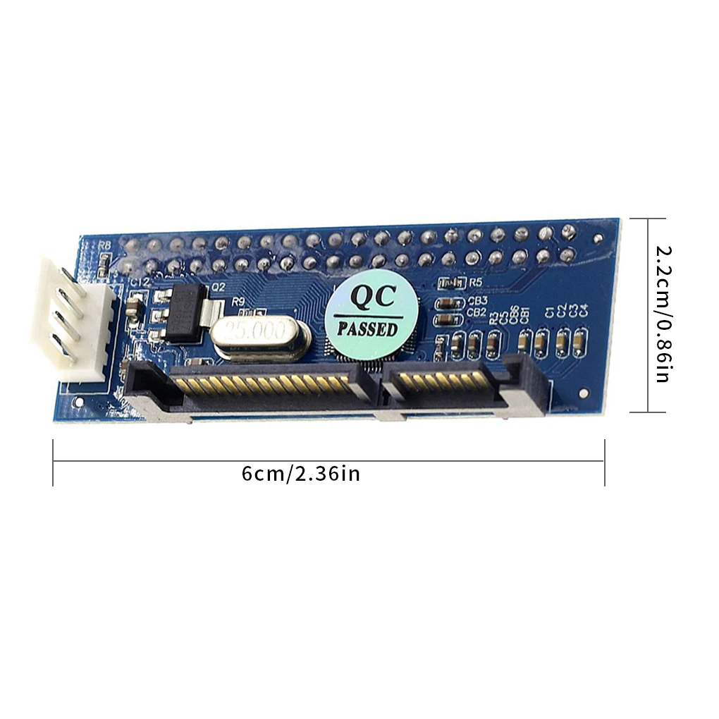 

SATA IDE Adapter 40 Pin IDE to SATA Connector 3.5 HDD IDE/PATA Hard Disk Adapter Converter With 7Pin-SATA Data Cable