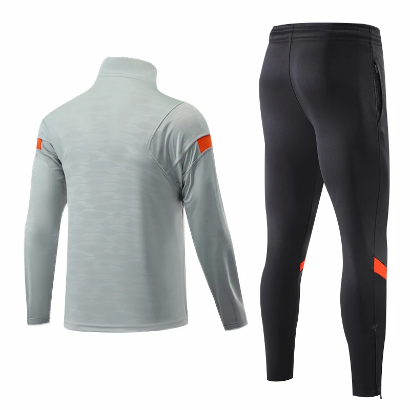 Мужские тренировочные комплекты для футбола с длинным рукавом спортивный костюм