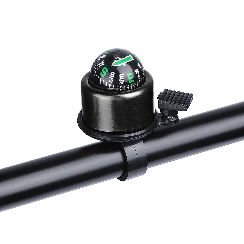 Креативный внешний с компасом велосипедный дорожный велосипед руль звонок