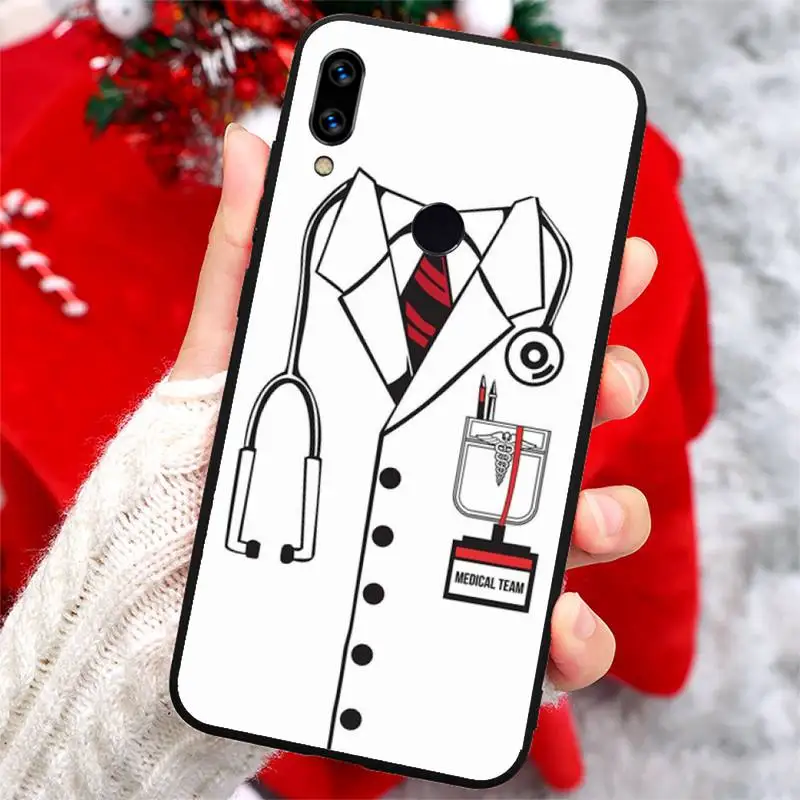 

medical nurse health medicine art Phone Case For Xiaomi Redmi note 7 8 9 t k30 max3 9 s 10 pro lite