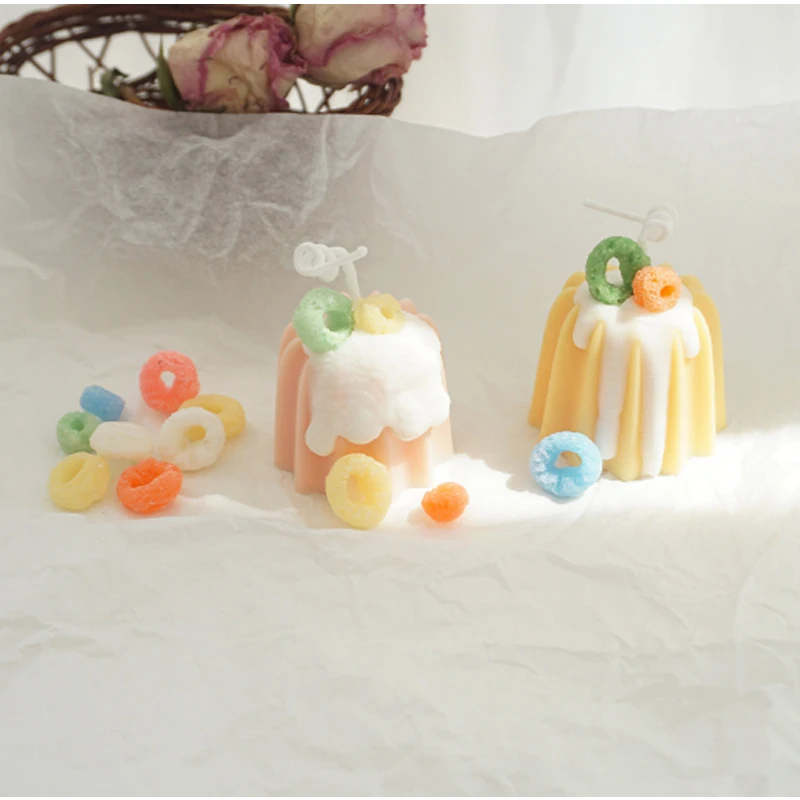 Свечное мыло искусственная смола форма для пудинга десерта креативная выпечка