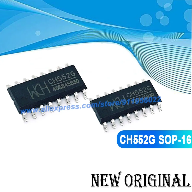 (5 шт.) CH552G SOP-16 16KB CH551G CH340C CH340G CH340 CH444G SOP-16 Новая фотография