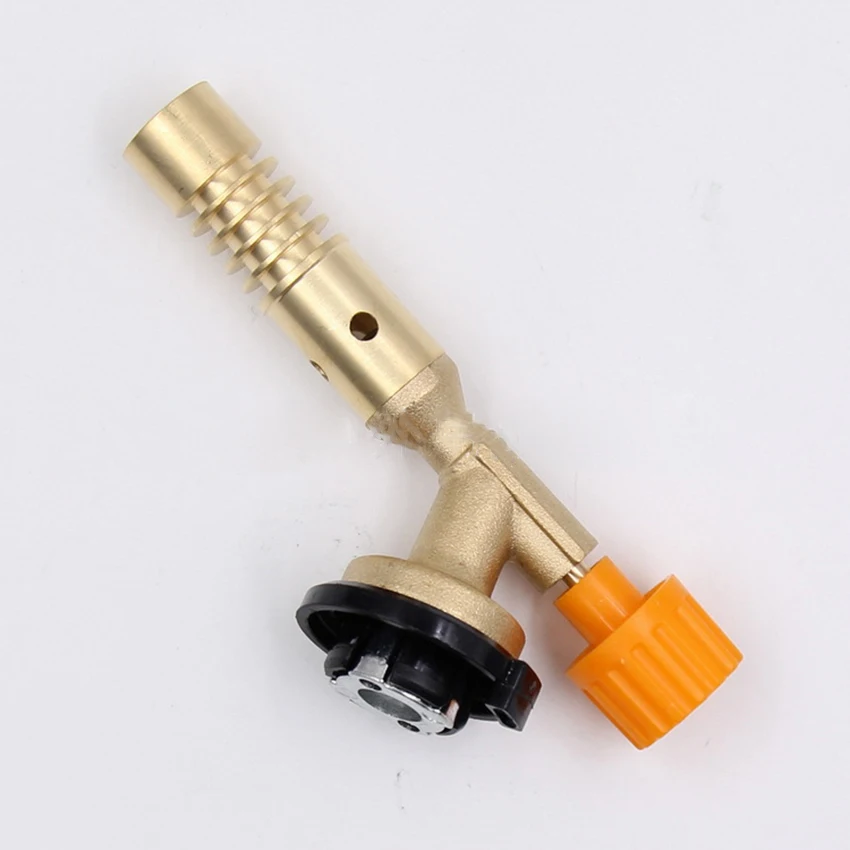 

High temperature Ignition Copper Flame Butan Gas Adjustable Burner Gun For Outdoor Camping Picnic BBQ Welding Equipment