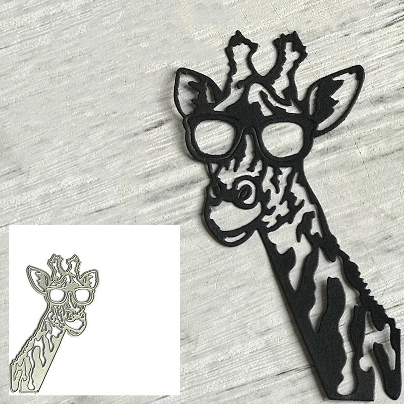 

metal cutting dies cut die mold peeking giraffe decoration Scrapbook dies paper craft knife mould blade punch stencils dies