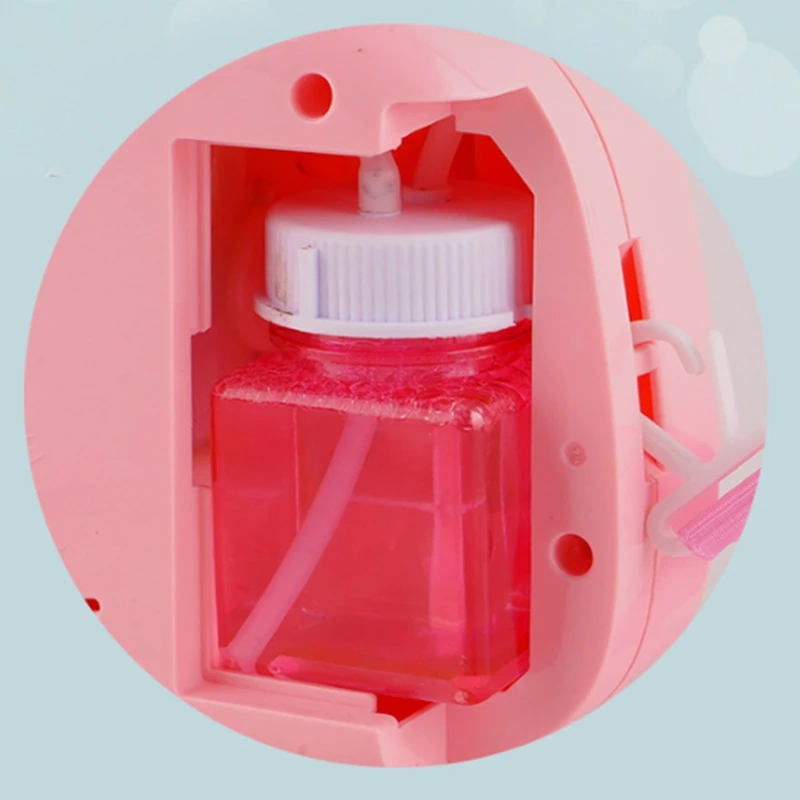 

Bunny Bubbler Children's Toy Pink One-Key Automatic Camera Bubble Machine