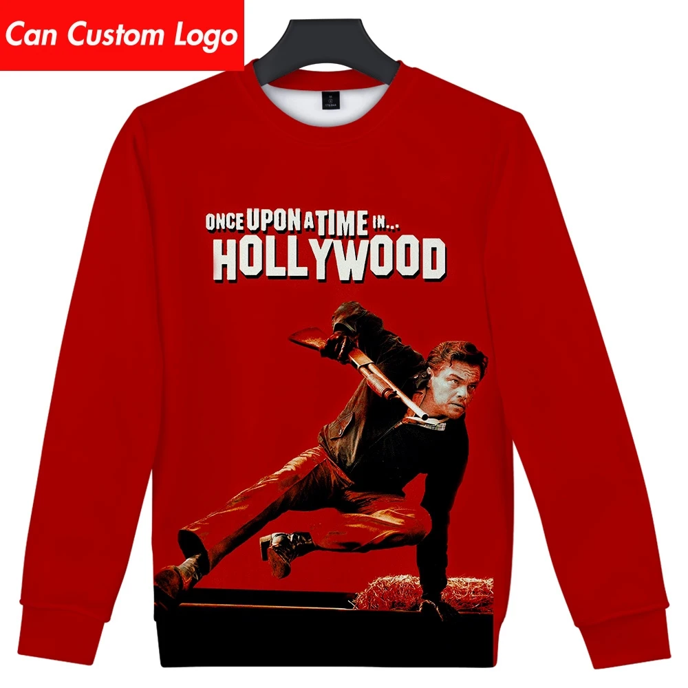 2019 Once Upon A Time In Hollywood Streetwear Hoodies men O-Neck Long Sleeves Cotton Harajuku Sweatshirt Spring Hoody for | Мужская