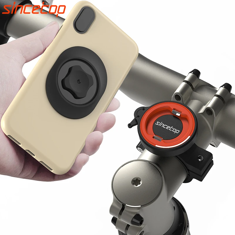 mountain bike handlebar stem phone holder with quick mountmtb road bicycle aluminum gps bracket ultra lock riding clip stand free global shipping