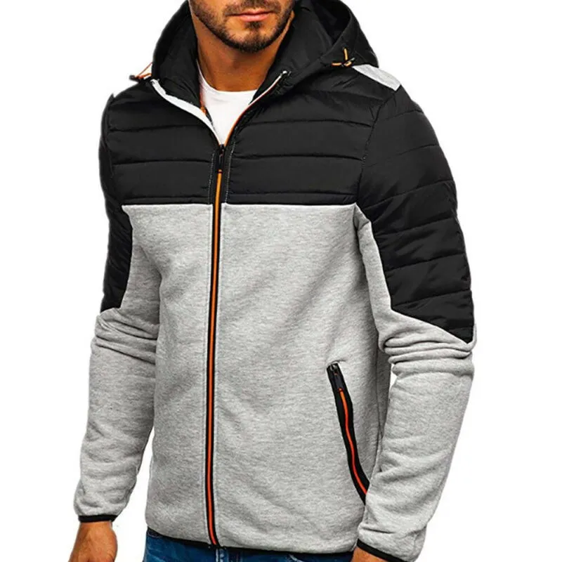 

Men's Warm Hoodies Fleece Hooded Jacket Coat Sweatshirt Winter Sportwear Clothes