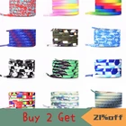 Магнитные шнурки 1 пара, эластичные Цветные Плоские шнурки для кроссовок, без завязывания, для детей и взрослых, для ленивых, один размер, подходит для любой обуви