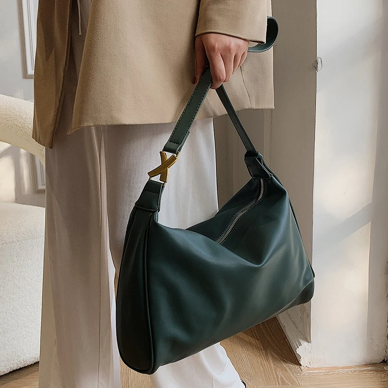 

High Quality Women Pu Leather Handbags Tote Bags Large Capacity Ladies Shoulder Travel Bag Designer Female Casual Messenger Bag