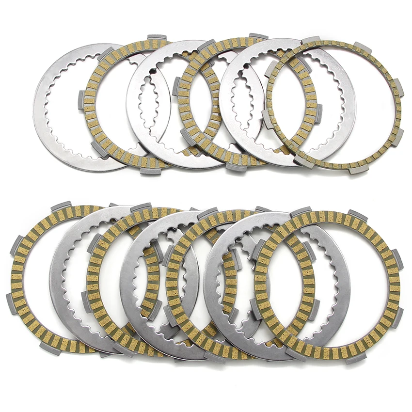 

High Quality Clutch Friction Plates Set For Honda CB250 Hornets 250 CBR250 MC19 MC22 VTZ250 H/J/K 22321-KE7-000 22201-166-000