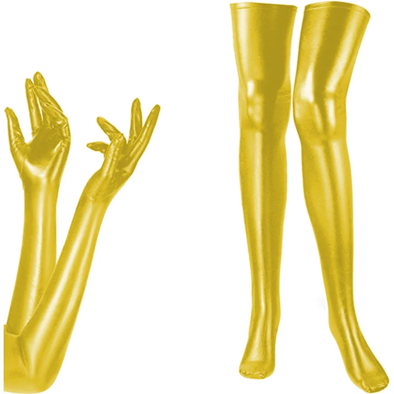 Сексуальные длинные перчатки и чулки женские экзотические аксессуары для