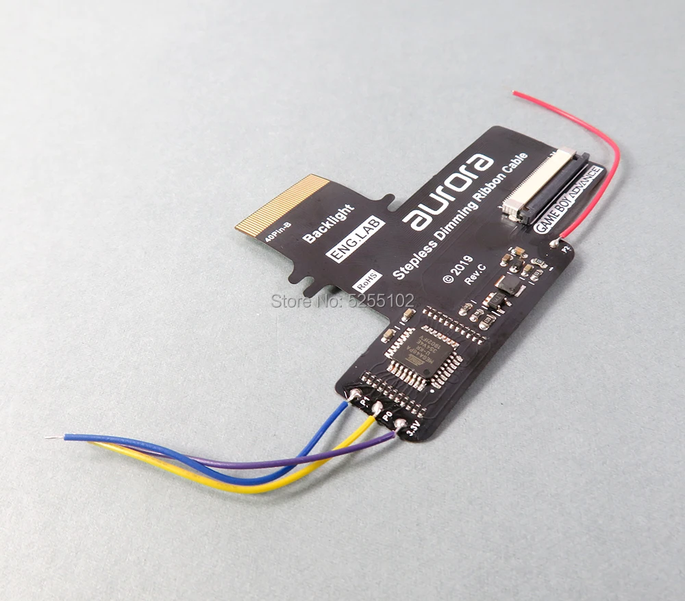 Набор для подсветки ЖК-кабеля GBA 40pin 32pin Плетеный адаптер экрана кабель игровой