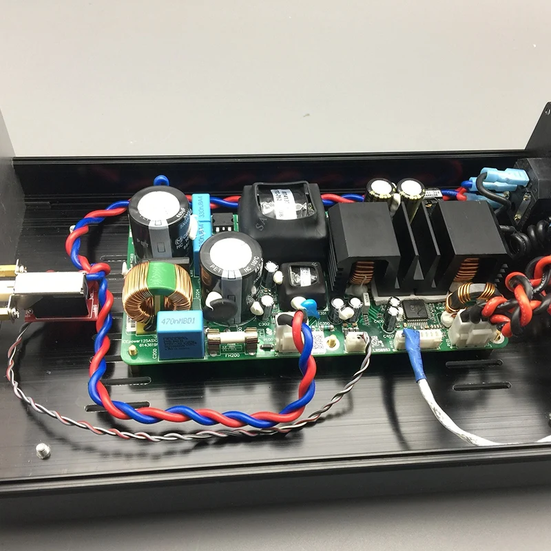 

AM05-for ICEPOWER HIFI Amplifier Board ICE125ASX2 Dual Channel Stereo Digital HIFI Audio Amplifier Module Without Adjustment