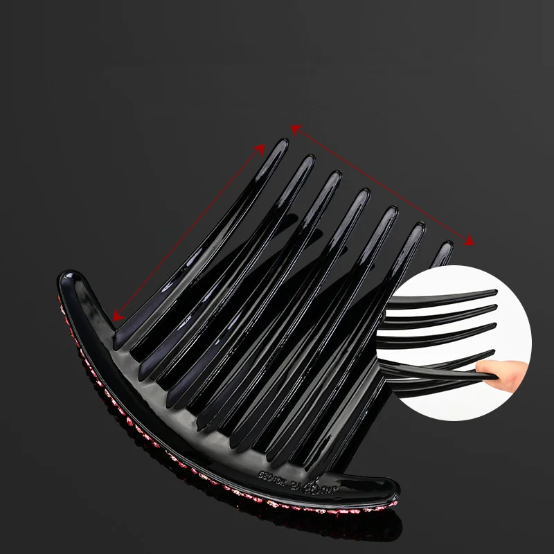 Новинка 2022 заколка Стразы с кристаллами и цветами заколки для волос головной