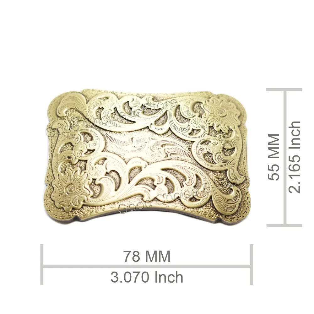 Высокое качество античная отделка Ретро Для мужчин's 100% Твердая латунь Медь с